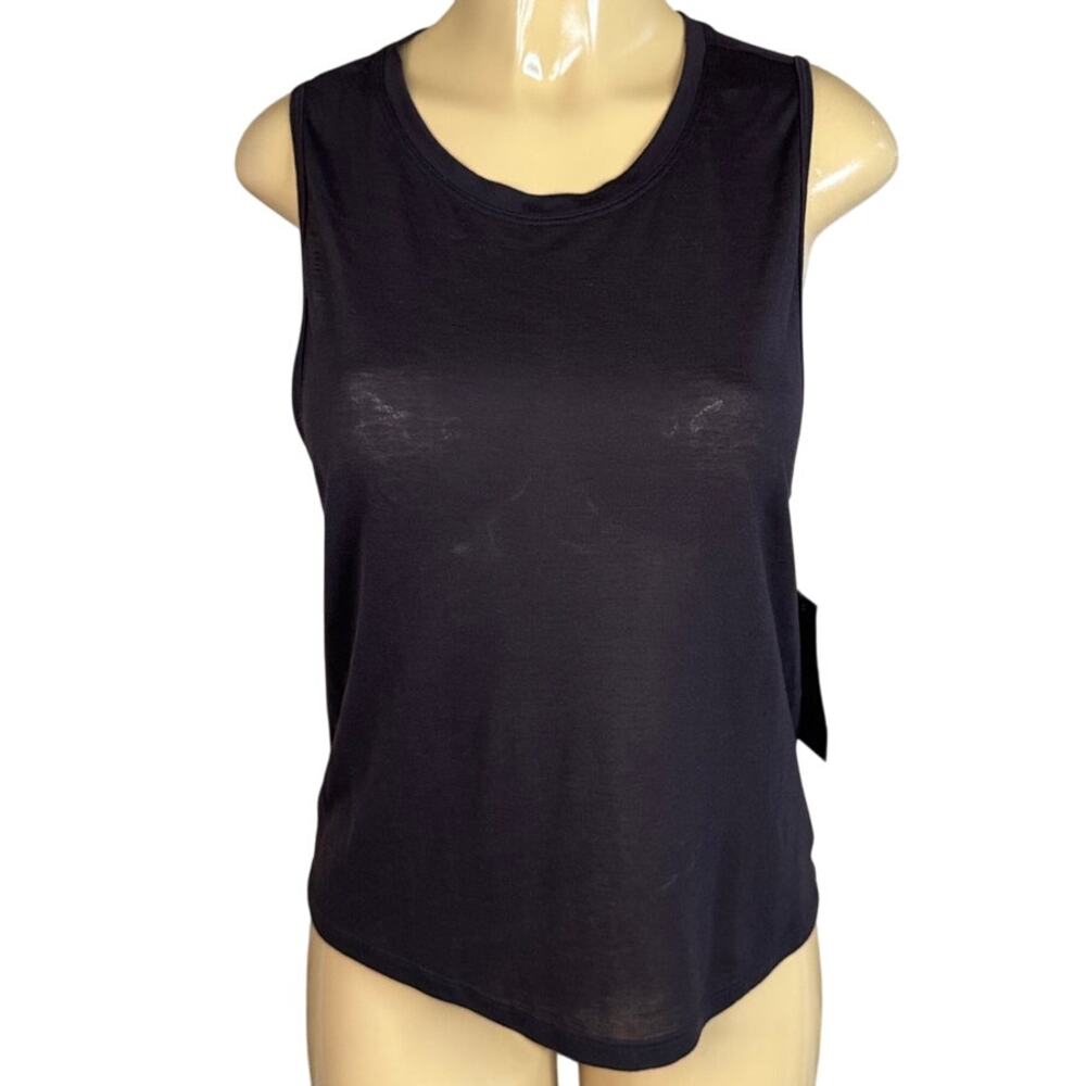 Koral Muscle Tank Top Chocolate Brown SZ Medium NWT